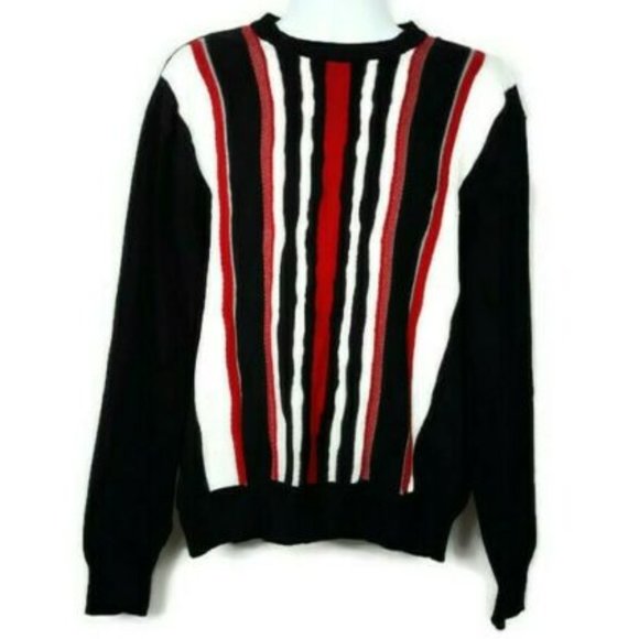 Bagazio Other - Bagazio Vintage Coogi Stripe 3D Knit Sweater 2XL